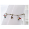 Shangjie OEM Ceramic Anklet Mori Bell Beach Anucas Joyas de pie Campanas de la cadena de tenis Link tobilleros